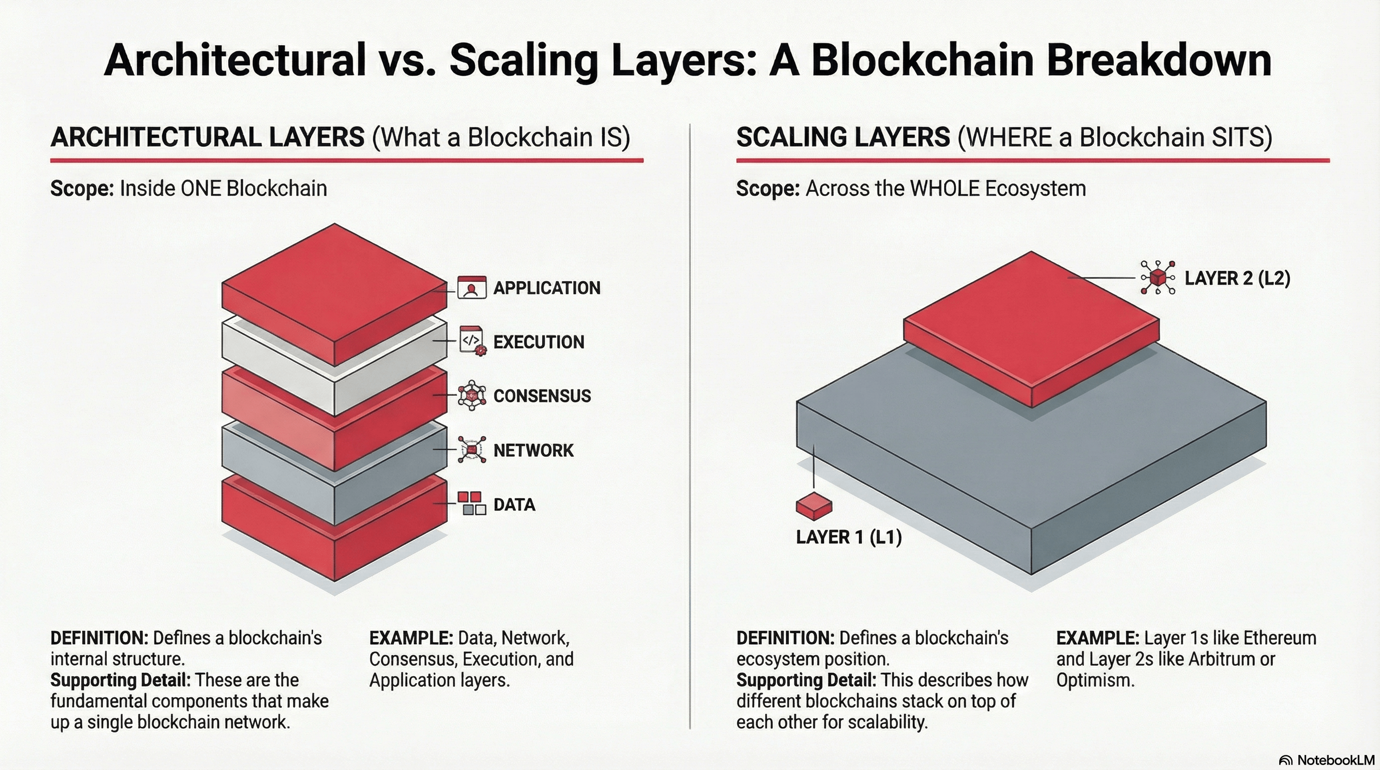 Architecural vs Scaling Layers
