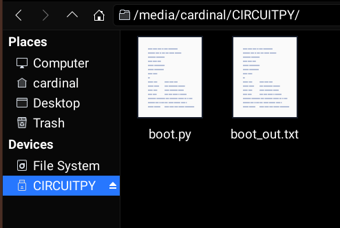 Circuit Python Files Init Image